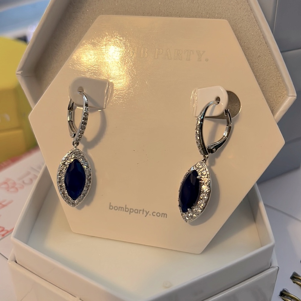 Bomb party earrings